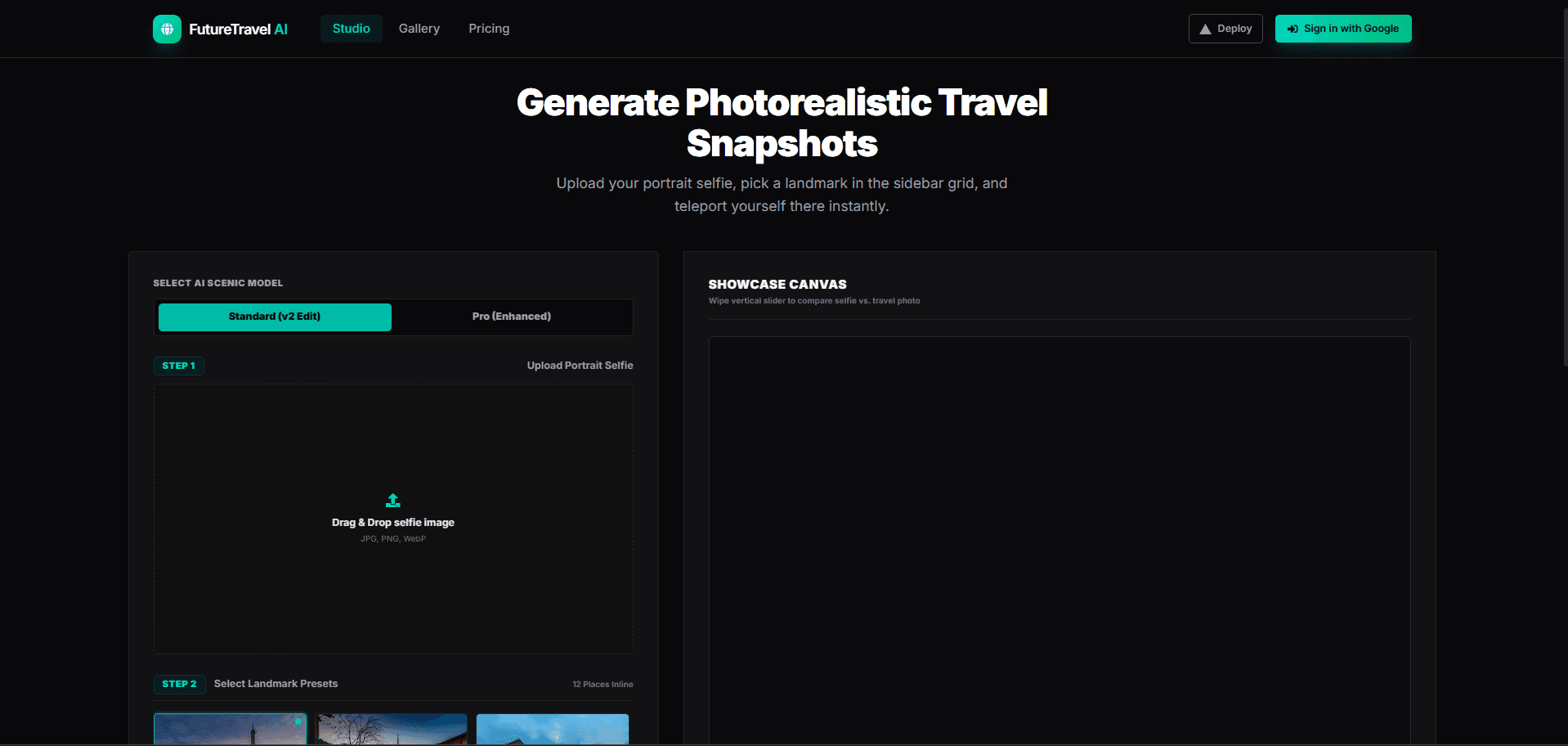 AI Travel Studio
